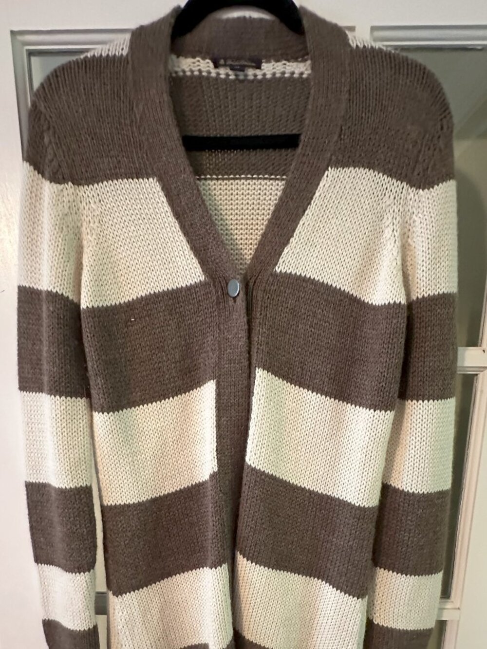 EUC Women's Brooks Brothers wool cardigan, Peru